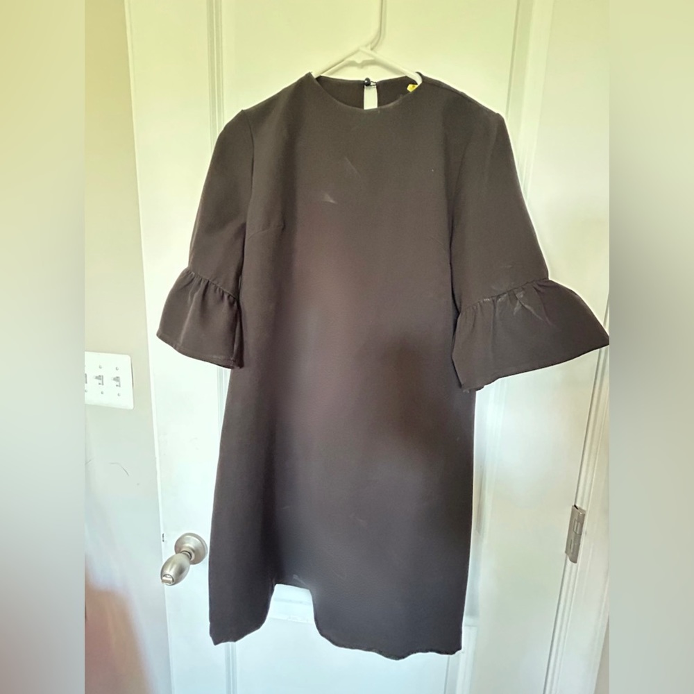 beautiful flowy black casual dress